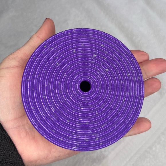 NWT Starbucks Glow-in-the-Dark Purple Tumbler with Green Straw, 24oz - Picture 8 of 10